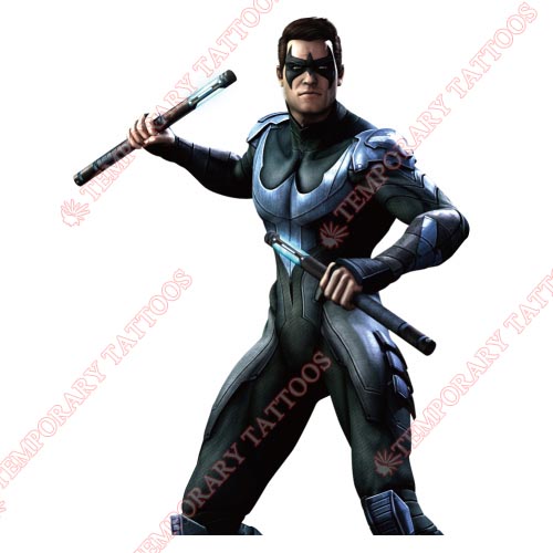 Nightwing Customize Temporary Tattoos Stickers NO.427